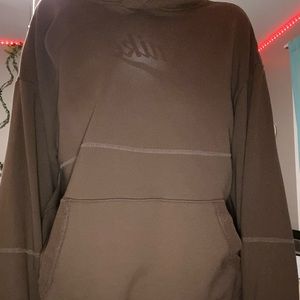 Light brown Nike hoodie
